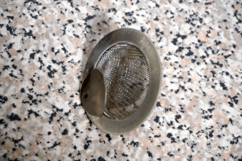 Ottoni Fabbrica Wasserkocher Wassersieb aus Metall